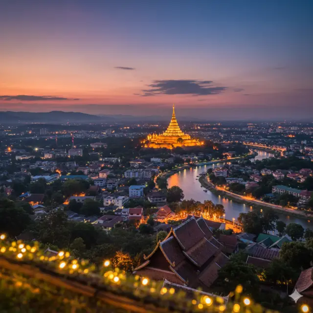 Chiang Mai area preview for outcall massage coverage