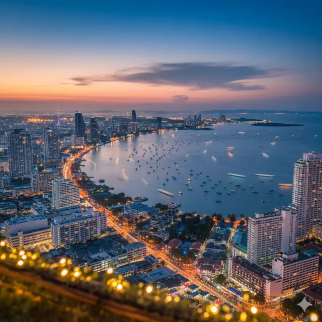 Pattaya coverage preview for hotel and villa service areas
