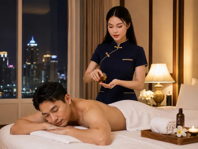 Coconut Oil Massage in Phrom Phong by Indy Massage Bangkok