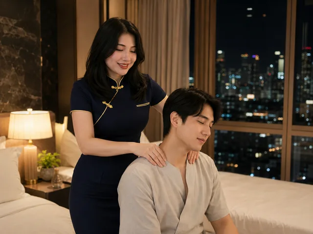Neck Massage in Riverside Bangkok by Indy Massage Bangkok