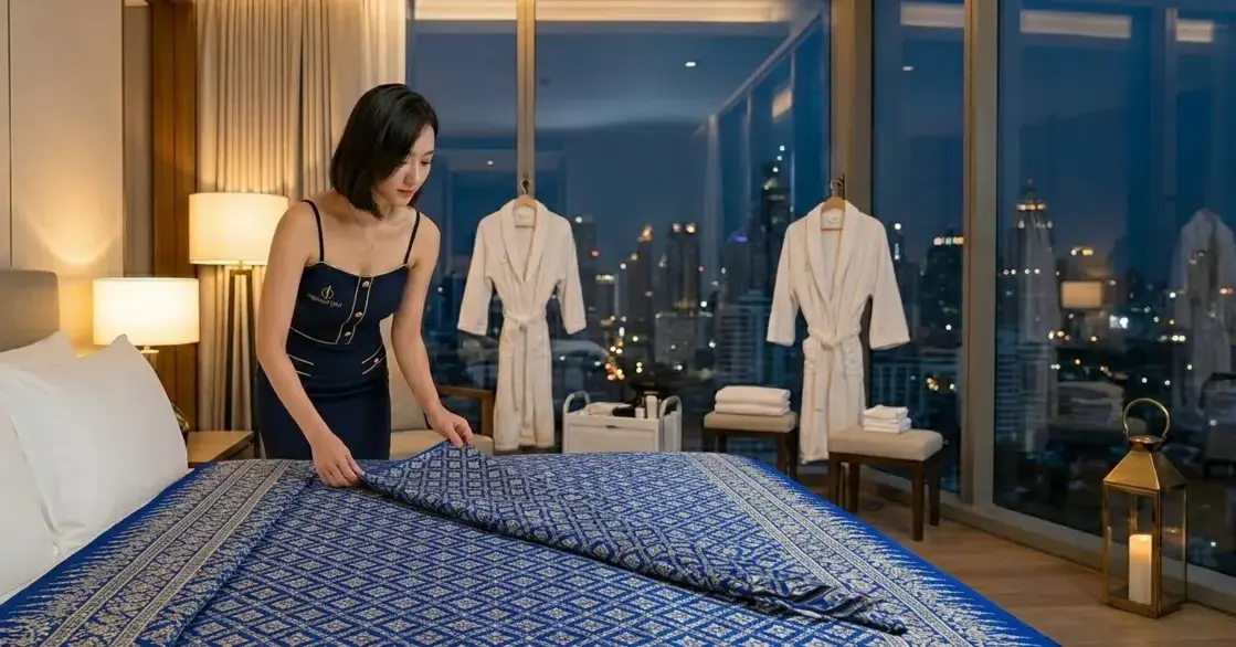 In room massage Bangkok hotel setup by Indy Massage Bangkok