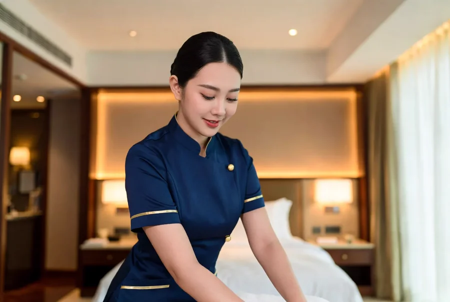 Body massage Chiang Mai therapist preparing session by Indy Massage Bangkok