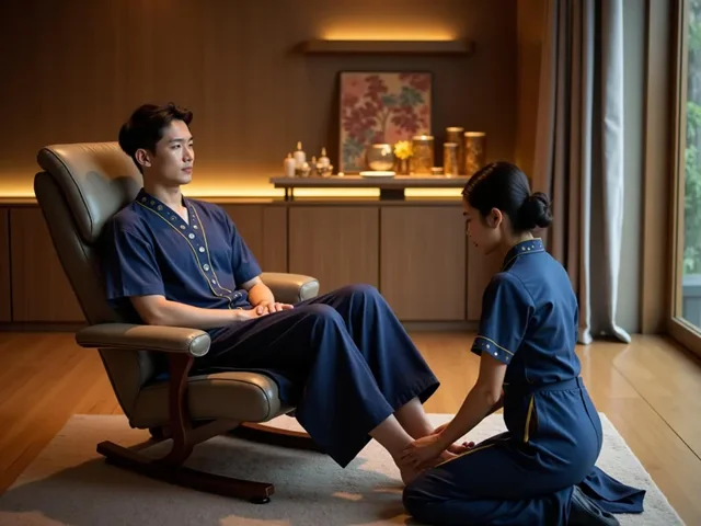 Foot reflexology home service in Chiang Mai by Indy Massage Bangkok