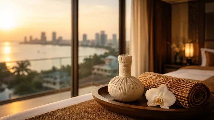 Traditional Thai massage Pattaya at a hotel room by Indy Massage Bangkok