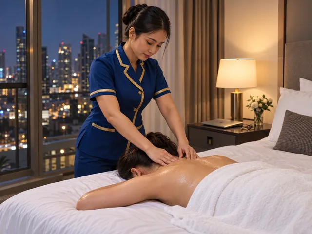 Neck and Shoulder Massage in Rama 9 by Indy Massage Bangkok