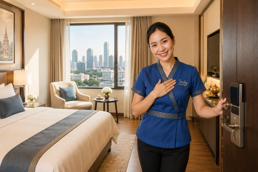 Massage session pricing in Bangkok, comparing 60, 90 and 120 minute lengths