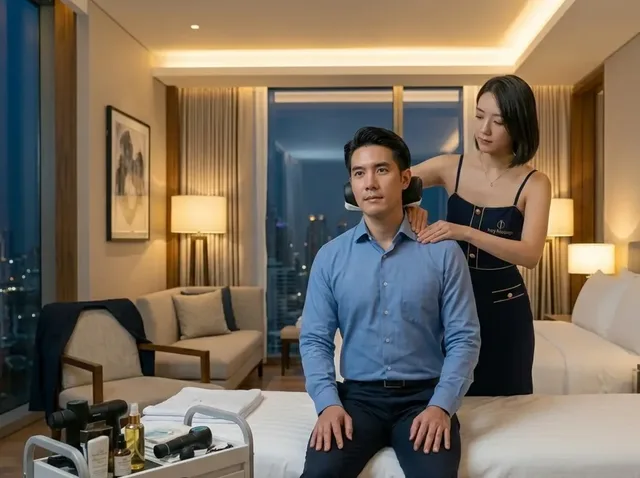 Office relief massage Bangkok: neck, shoulder and upper-back recovery | Indy Massage Bangkok