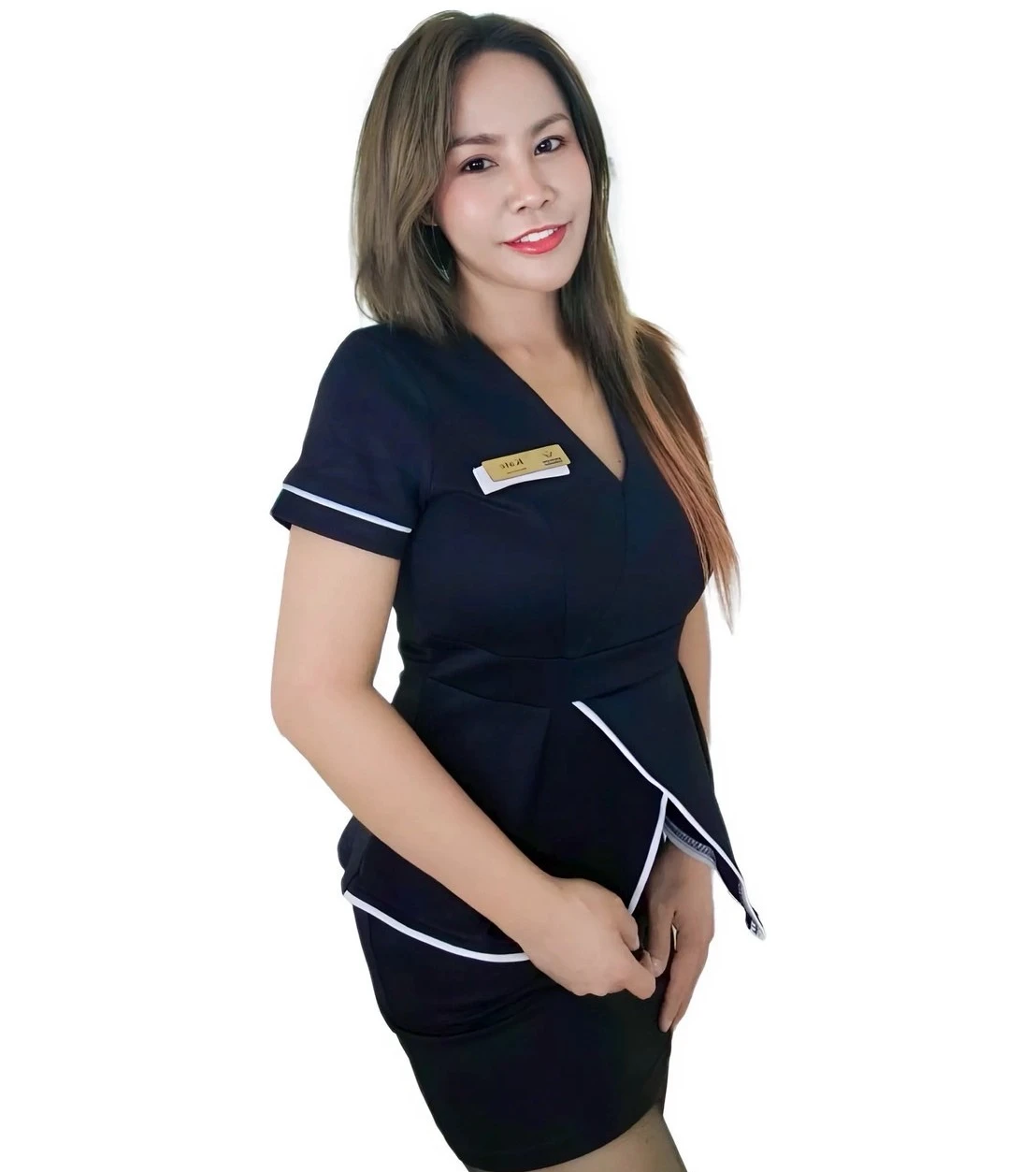 Kate performing Thai massage photo 4 in Bangkok hotel