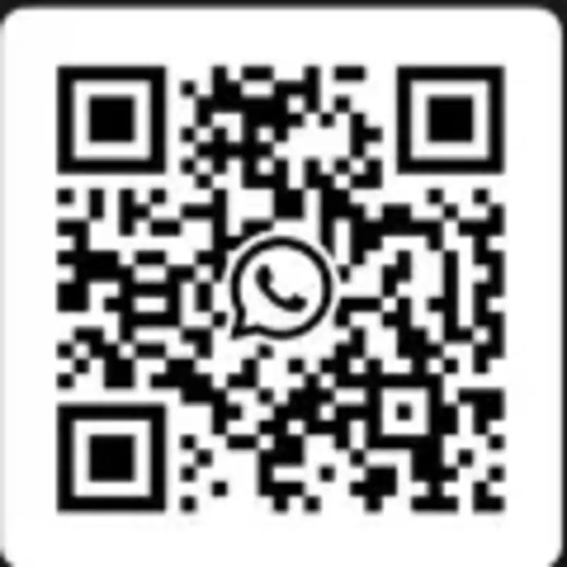 Scan QR to contact indy massage via WhatsApp